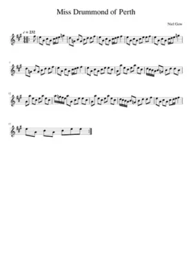 Miss Sarah Drummond of Perth