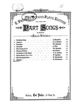 2 Works for Men's Chorus