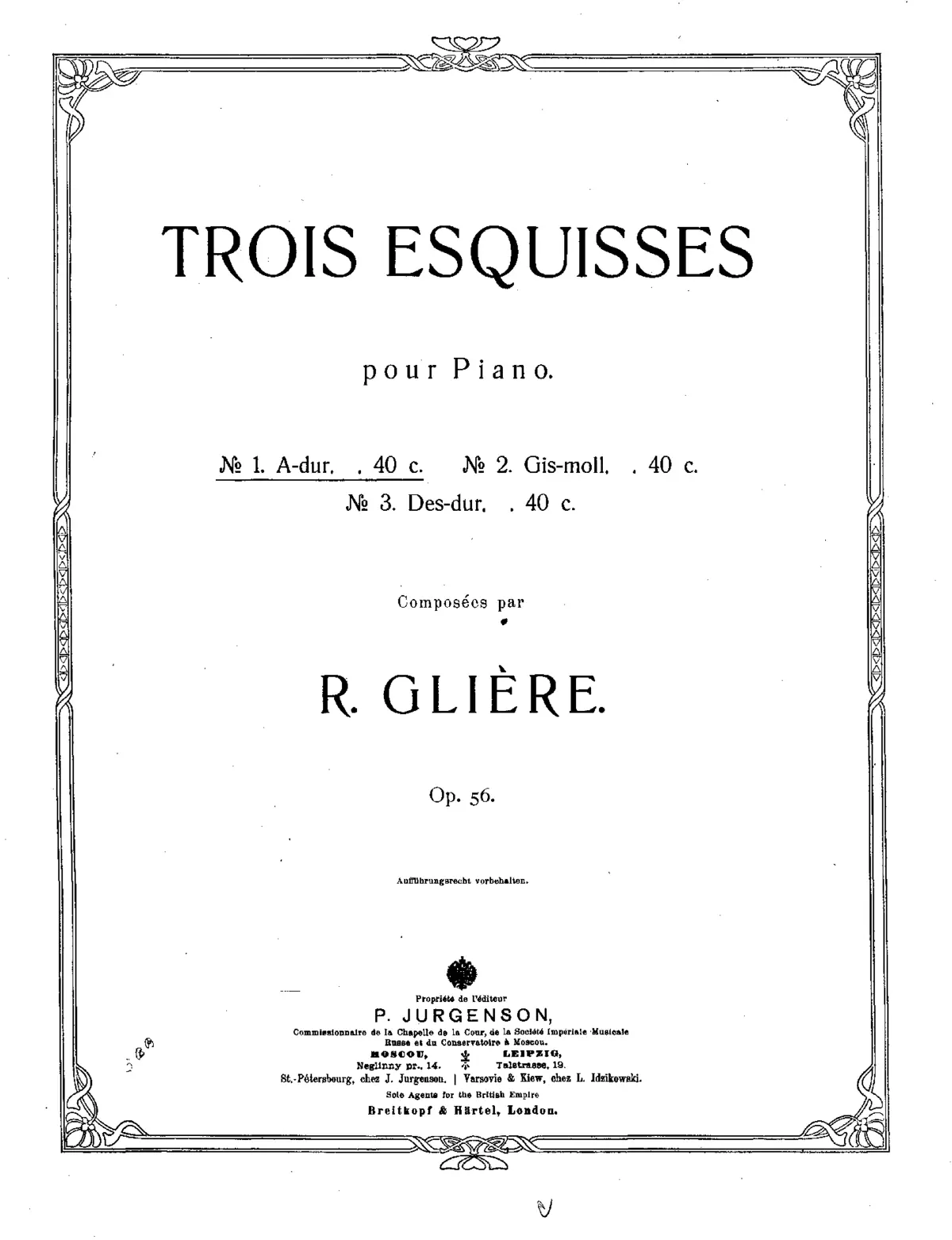 3 Esquisses - Page 1