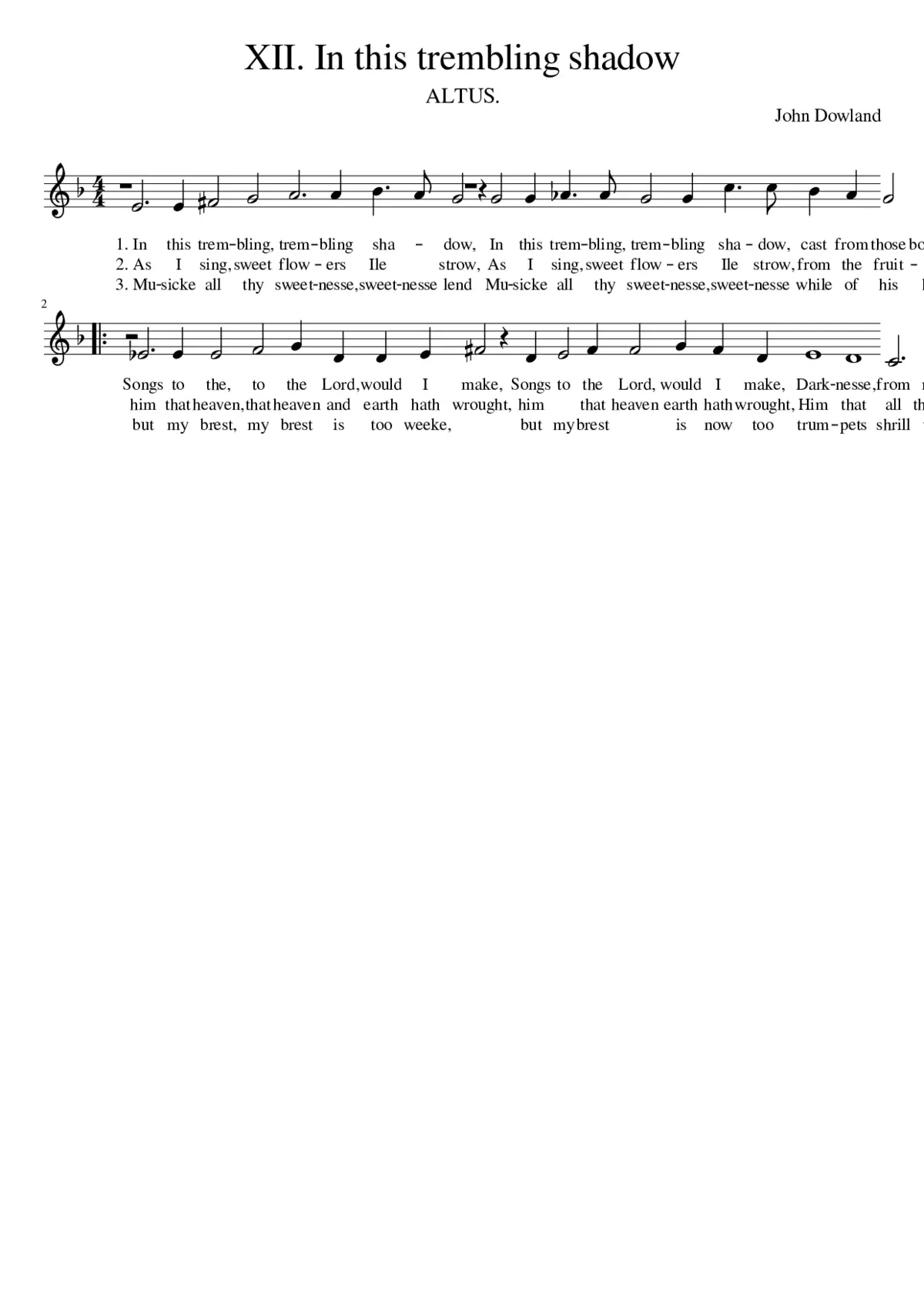 XII. In this trembling shadow - Page 1