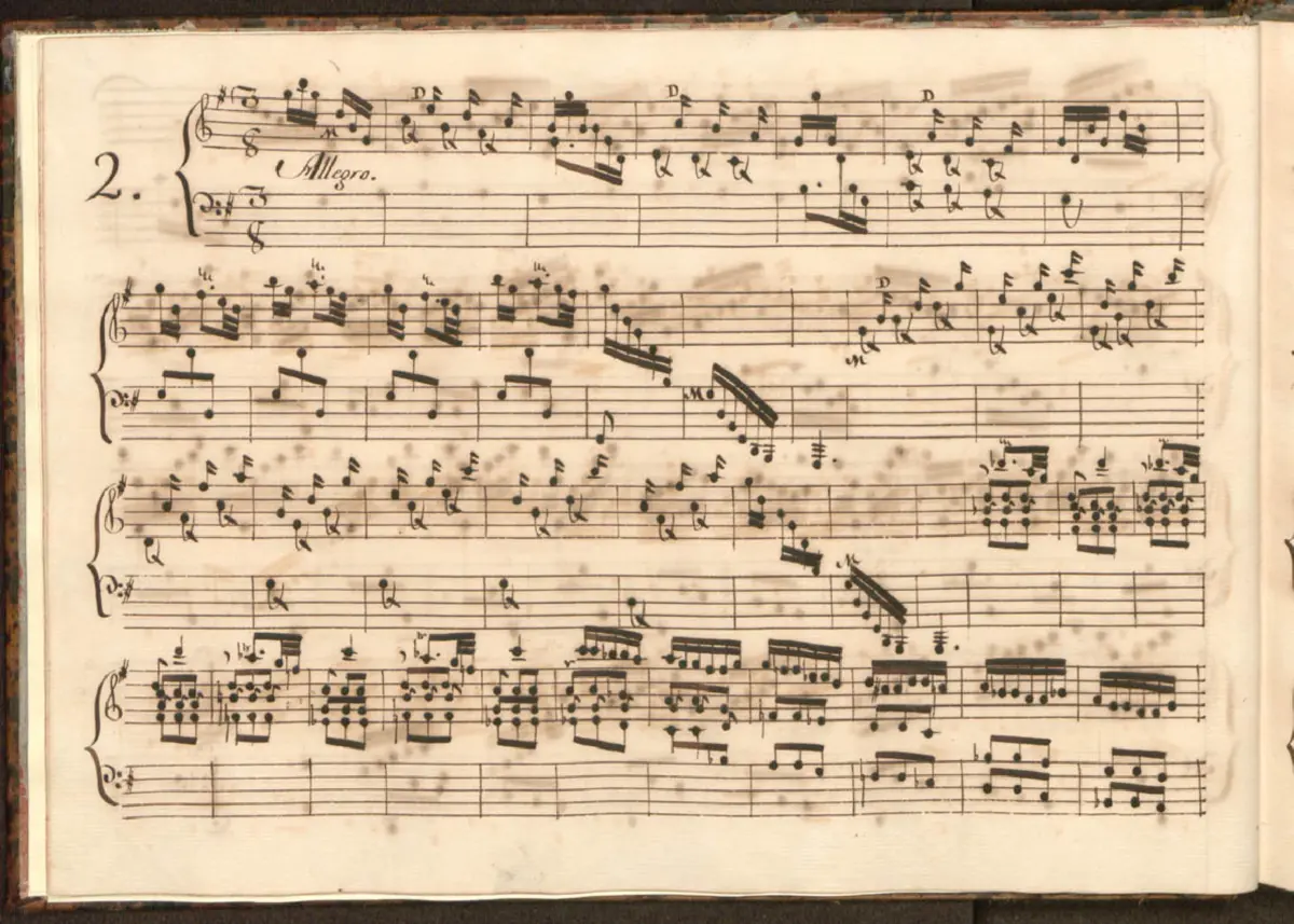 Keyboard Sonata in G major - Page 1