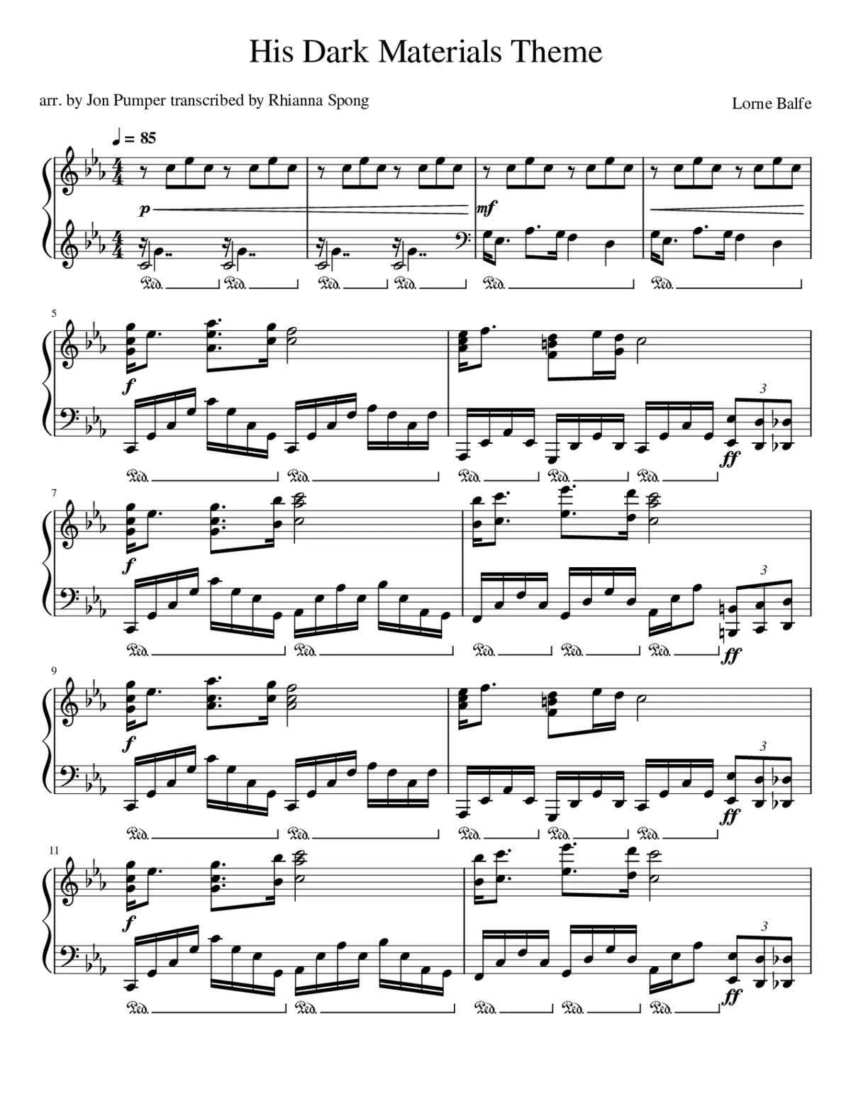 His Dark Materials - Page 1