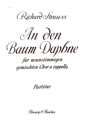 An den Baum Daphne