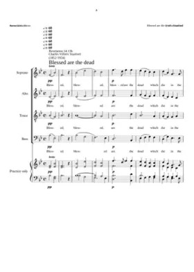 Blessed are the dead which die in the Lord