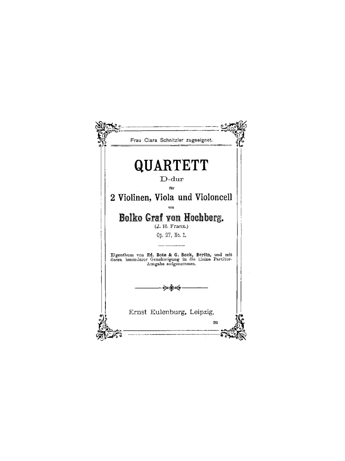 2 String Quartets - Page 1