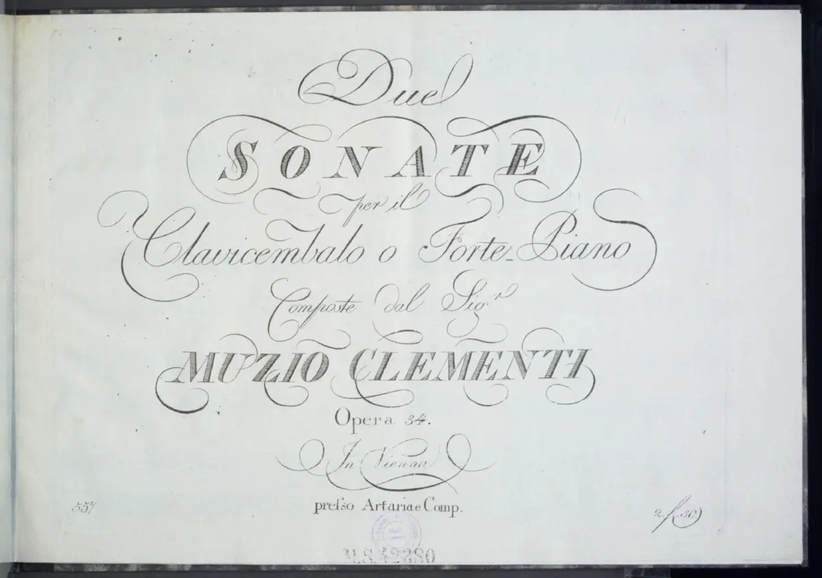 2 Piano Sonatas and 2 Capriccios - Page 1