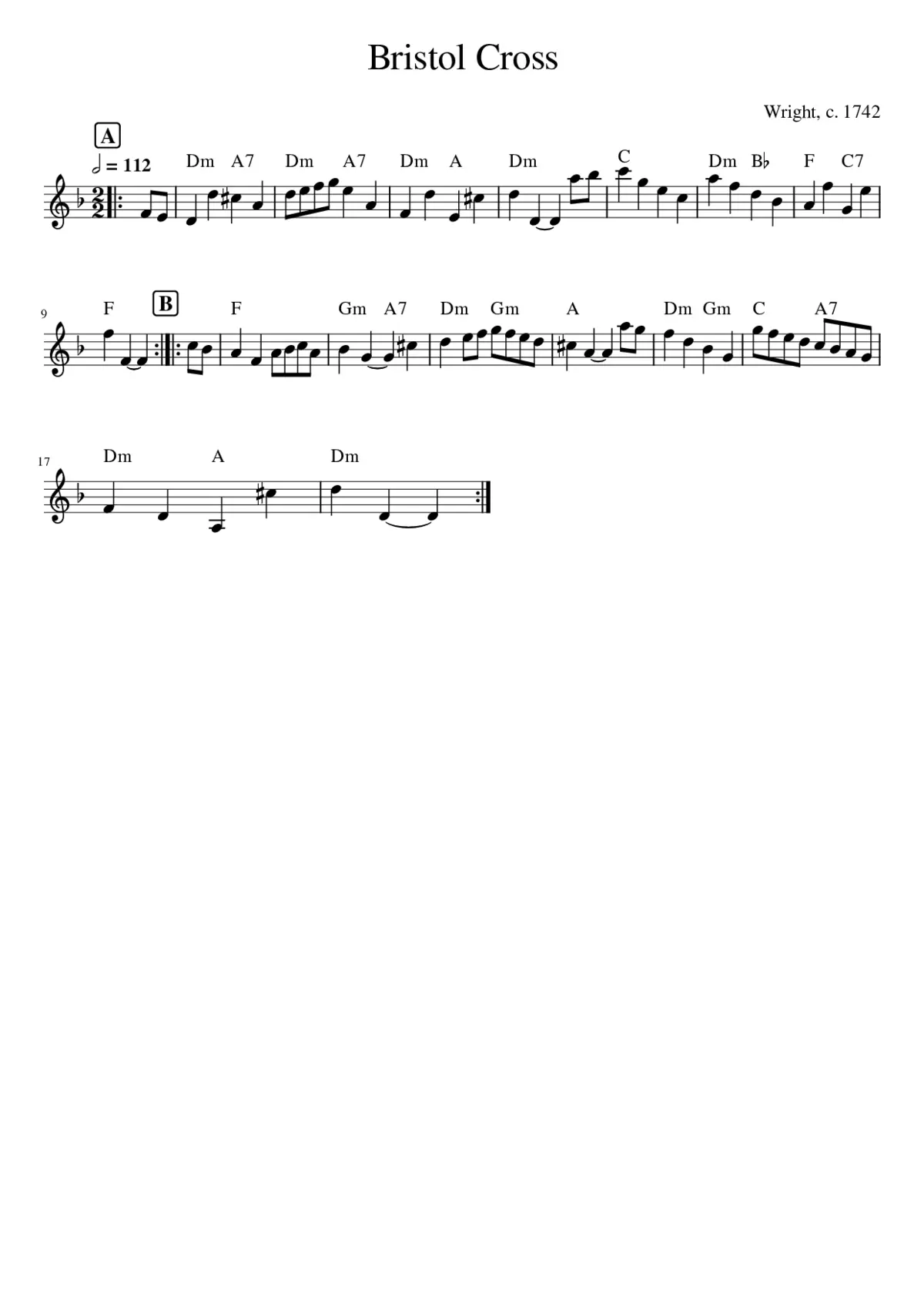 Bristol Cross - Page 1