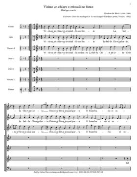 Vicino un chiaro e cristallino fonte