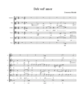 Deh ved' amor