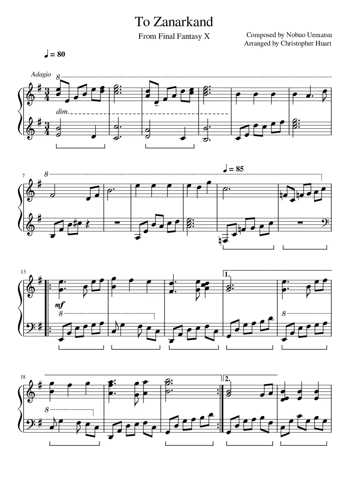 To Zanarkland - Page 1