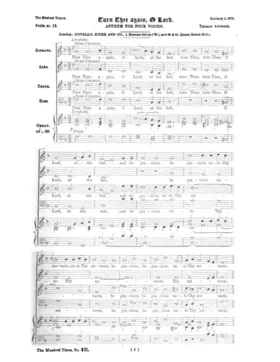 Turn Thee Again, O Lord