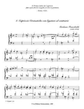 Capriccio cromatico con ligature al contrario