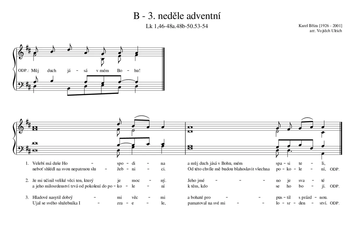 B - 3. neděle adventní - Page 1