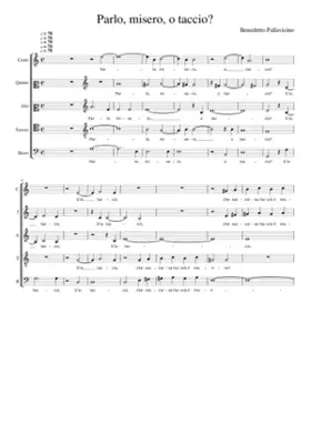 Parlo misero o taccio?