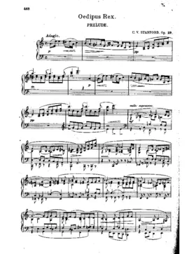 Oedipus Rex, Op.29