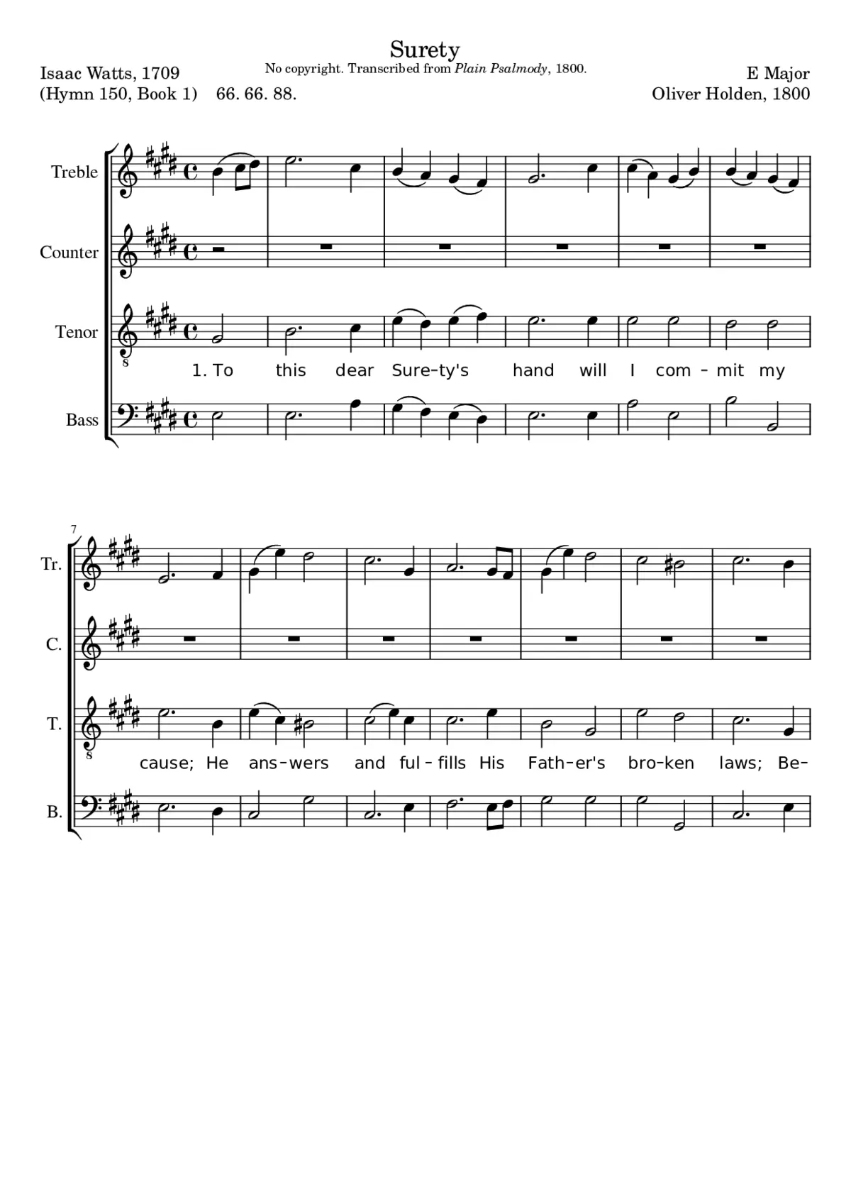Surety - Page 1