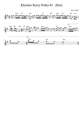 Klezmer Kerry Polka 1