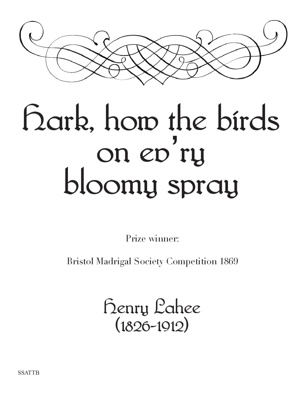 Hark how the birds - Page 1