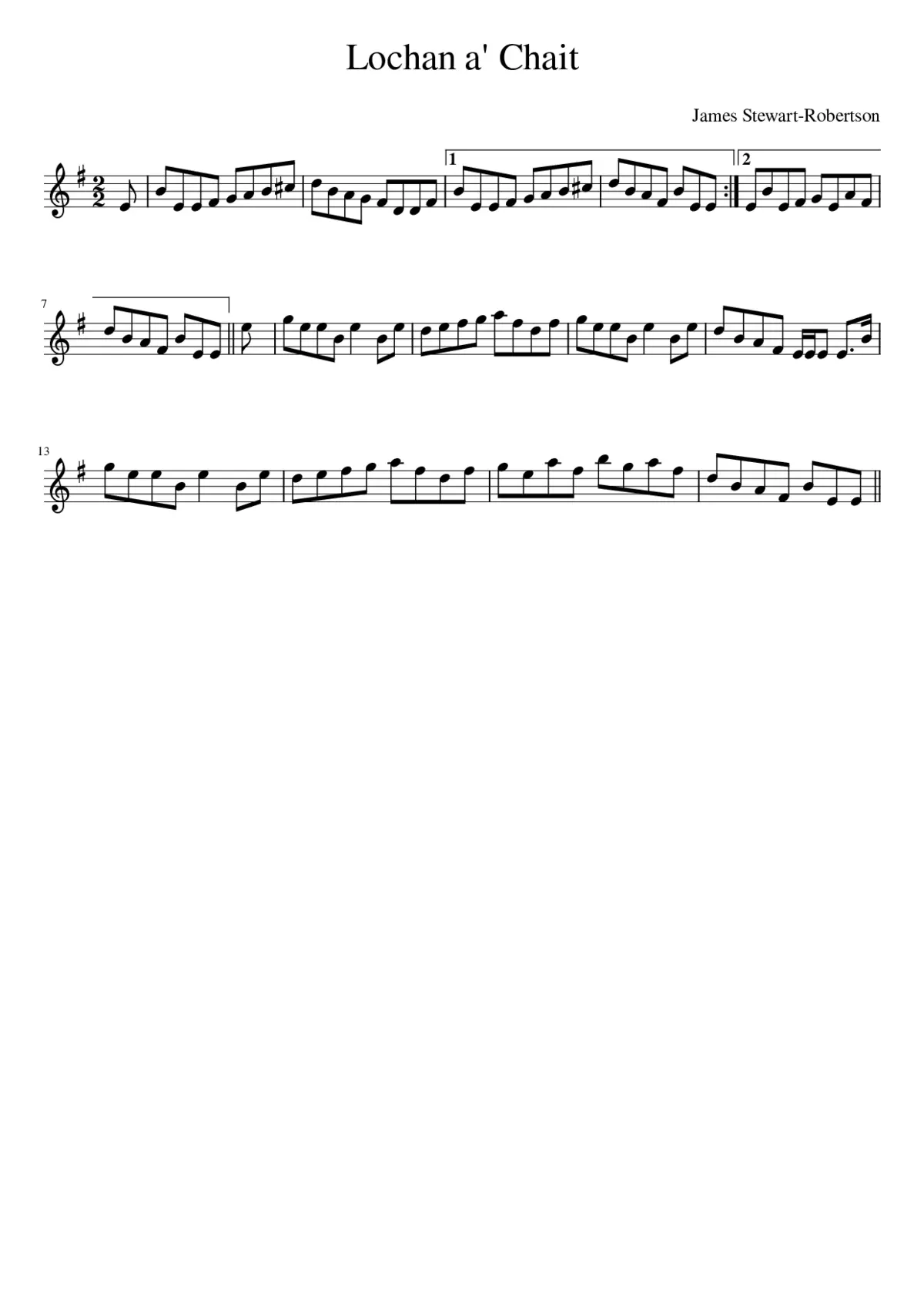 Lochan a' Chait - Page 1