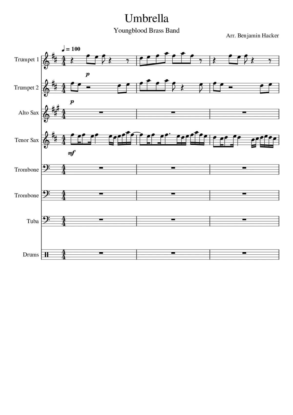 umbrella - Page 1