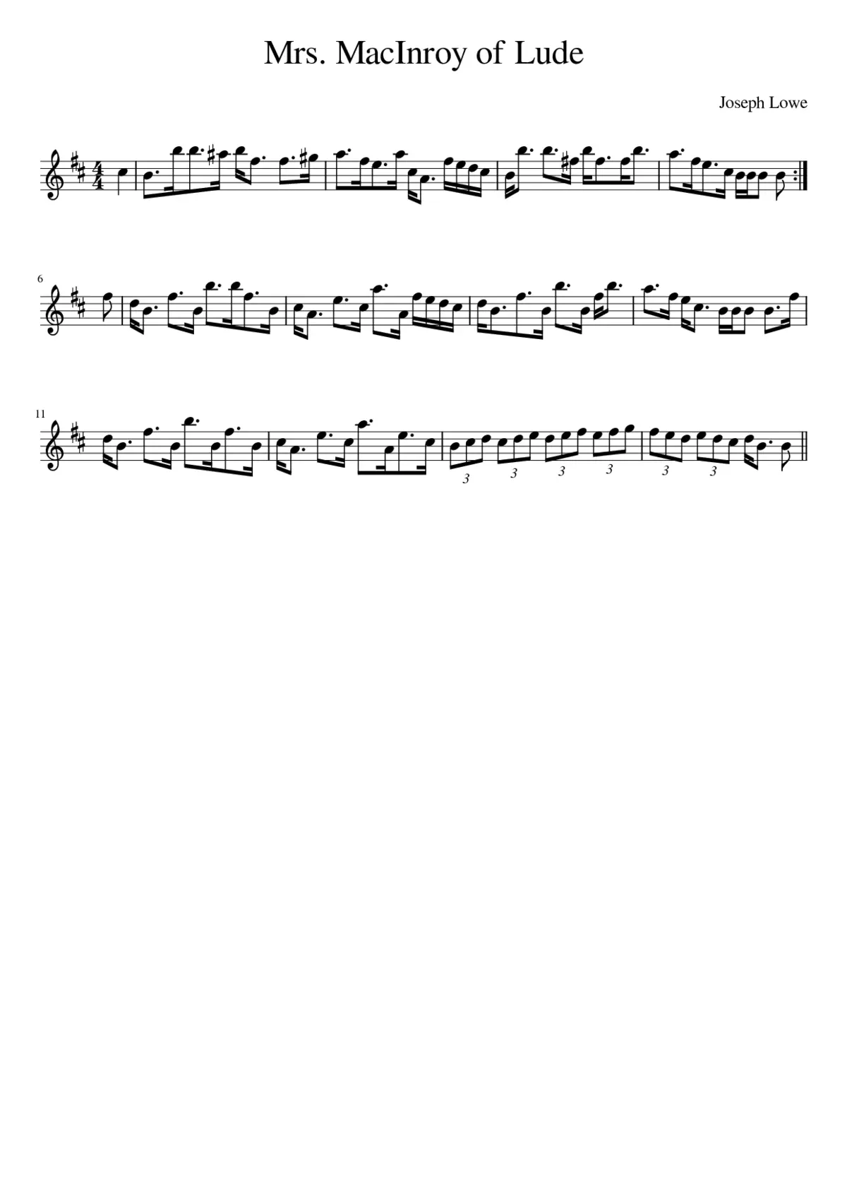 Mrs. MacInroy of Lude - Page 1