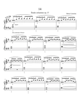 Études enfantines Op.37