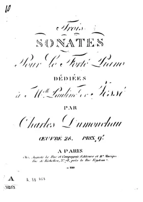 3 Piano Sonatas