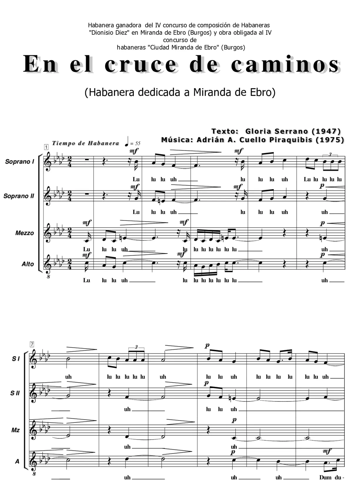 En el cruce de caminos - Page 1