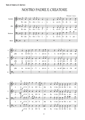 Nostro Padre e Creatore