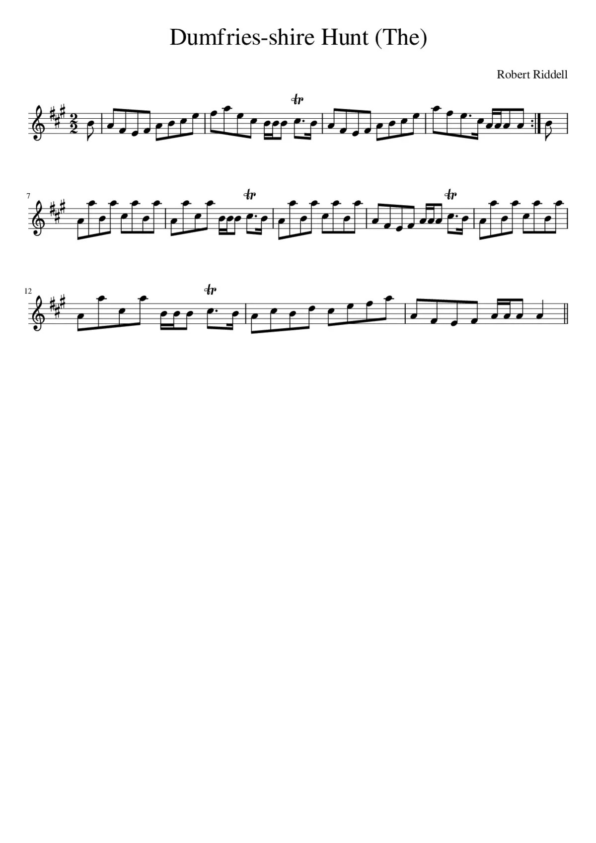 Dumfries-shire Hunt (The) - Page 1