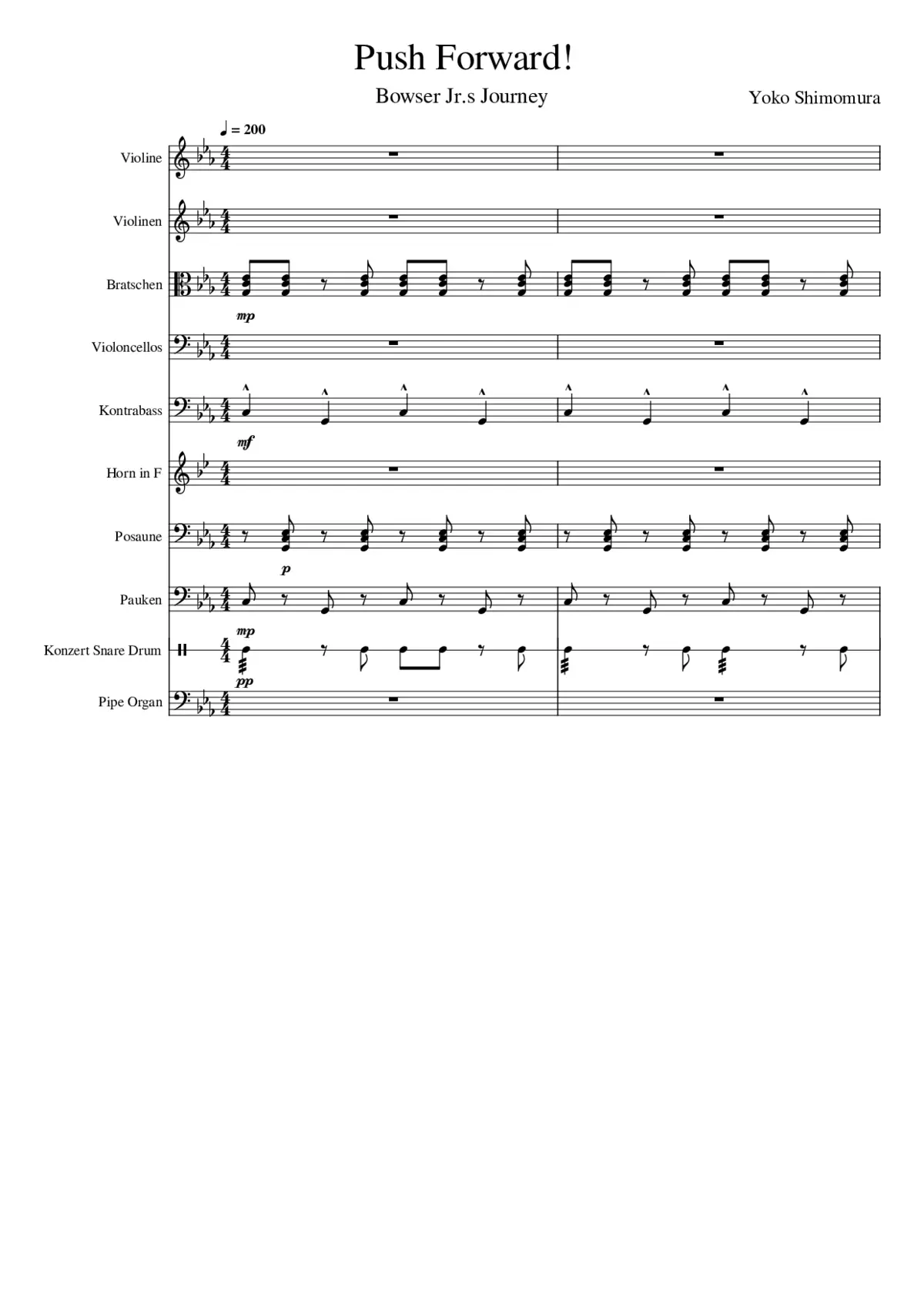 Push Forward! - Page 1