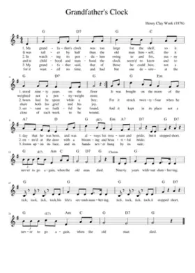 My Grandfather's Clock