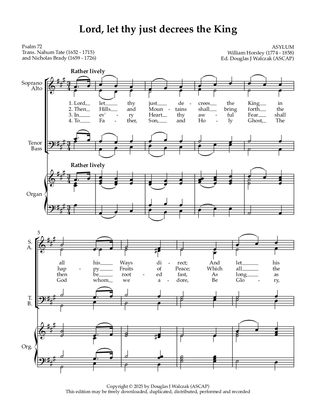 Lord, let thy just decrees - Page 1