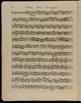 Violin Concerto in C major