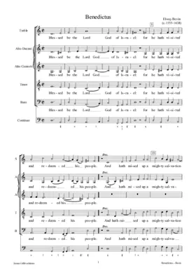 Benedictus in D minor