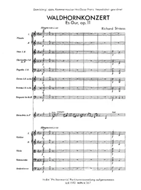 Concerto No.1 for Horn and Orchestra