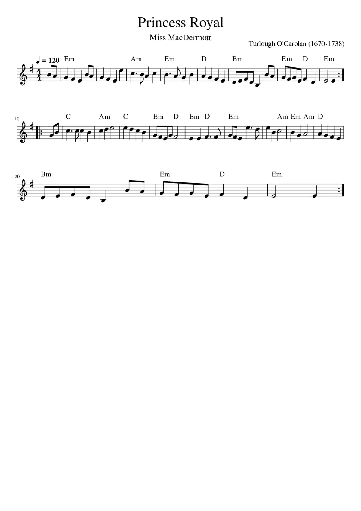 Princess Royal - Page 1