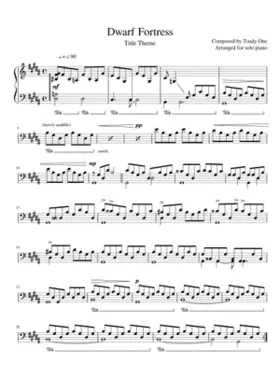 dwarf fortress - main title