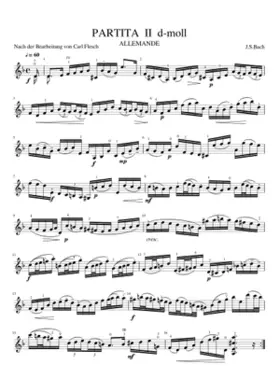 Violin Partita No.2 in D minor BWV 1004