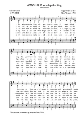 O worship the King