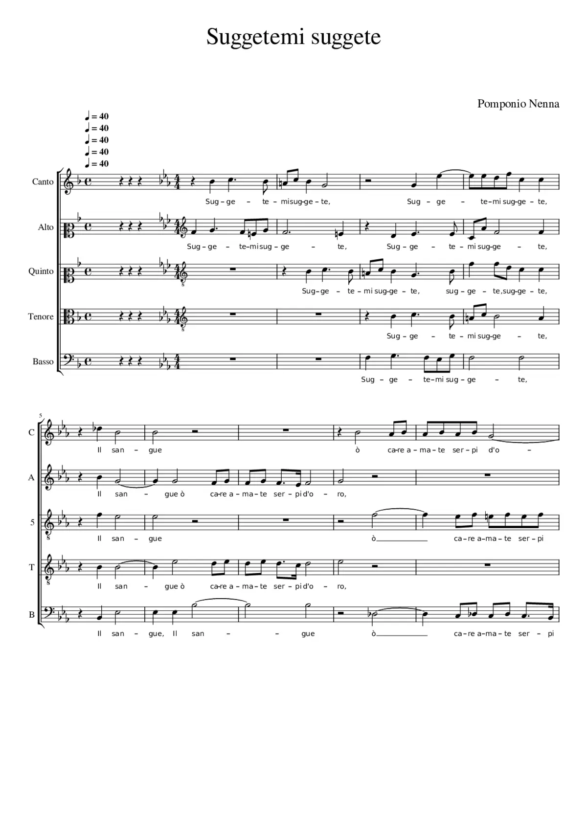 Suggetemi suggete - Page 1