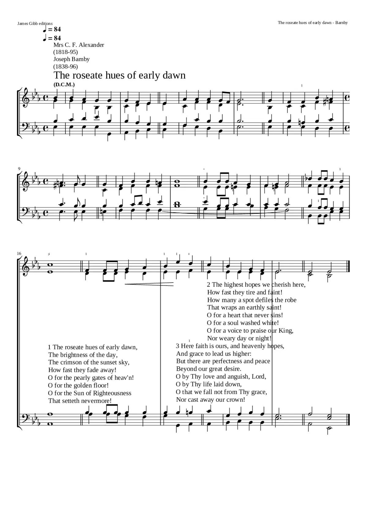 The roseate hues of early dawn - Page 1