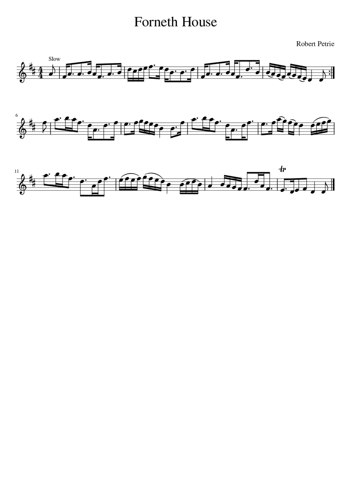 Forneth House - Page 1