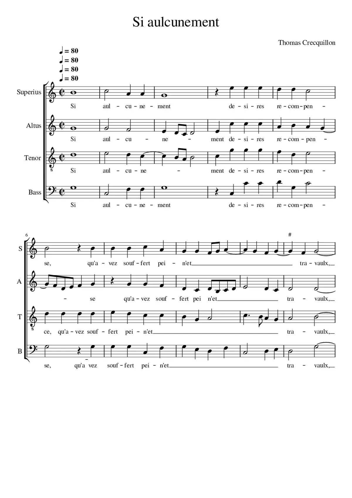 Si aulcunement - Page 1