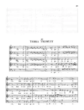 Terra tremuit