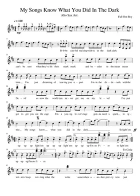 my songs know what you did in the dark light em up