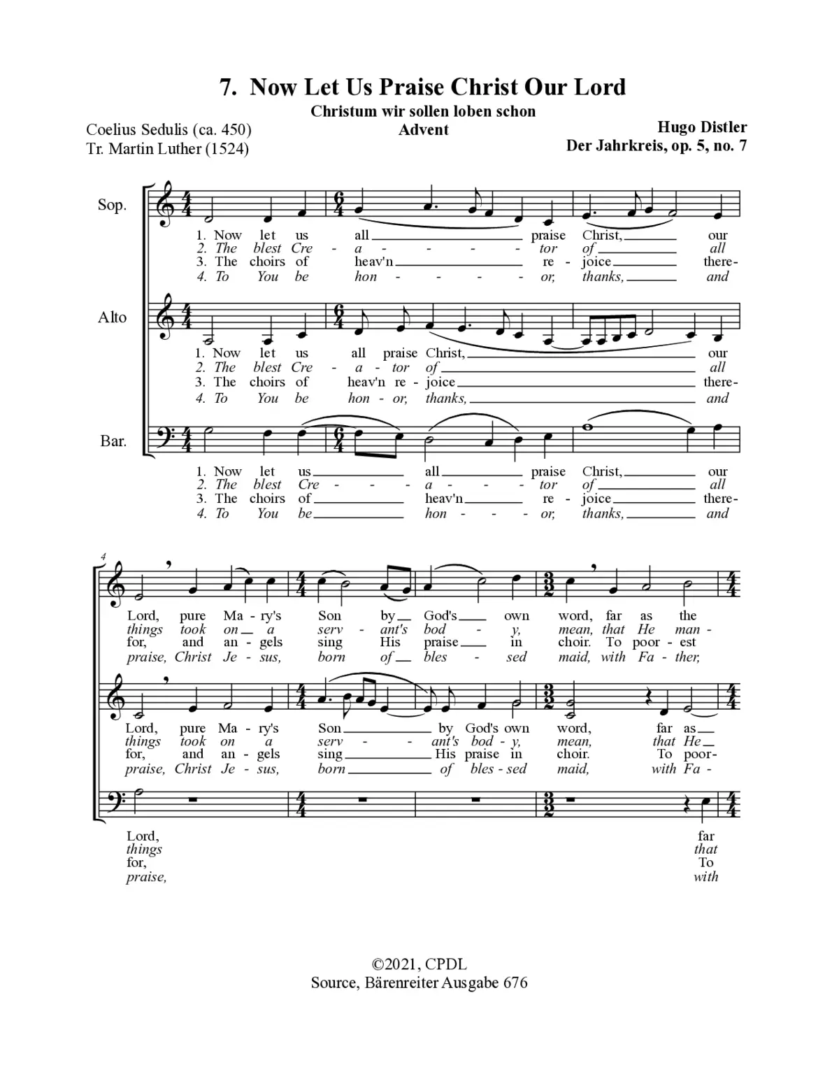 Christum wir sollen loben schon - Page 1