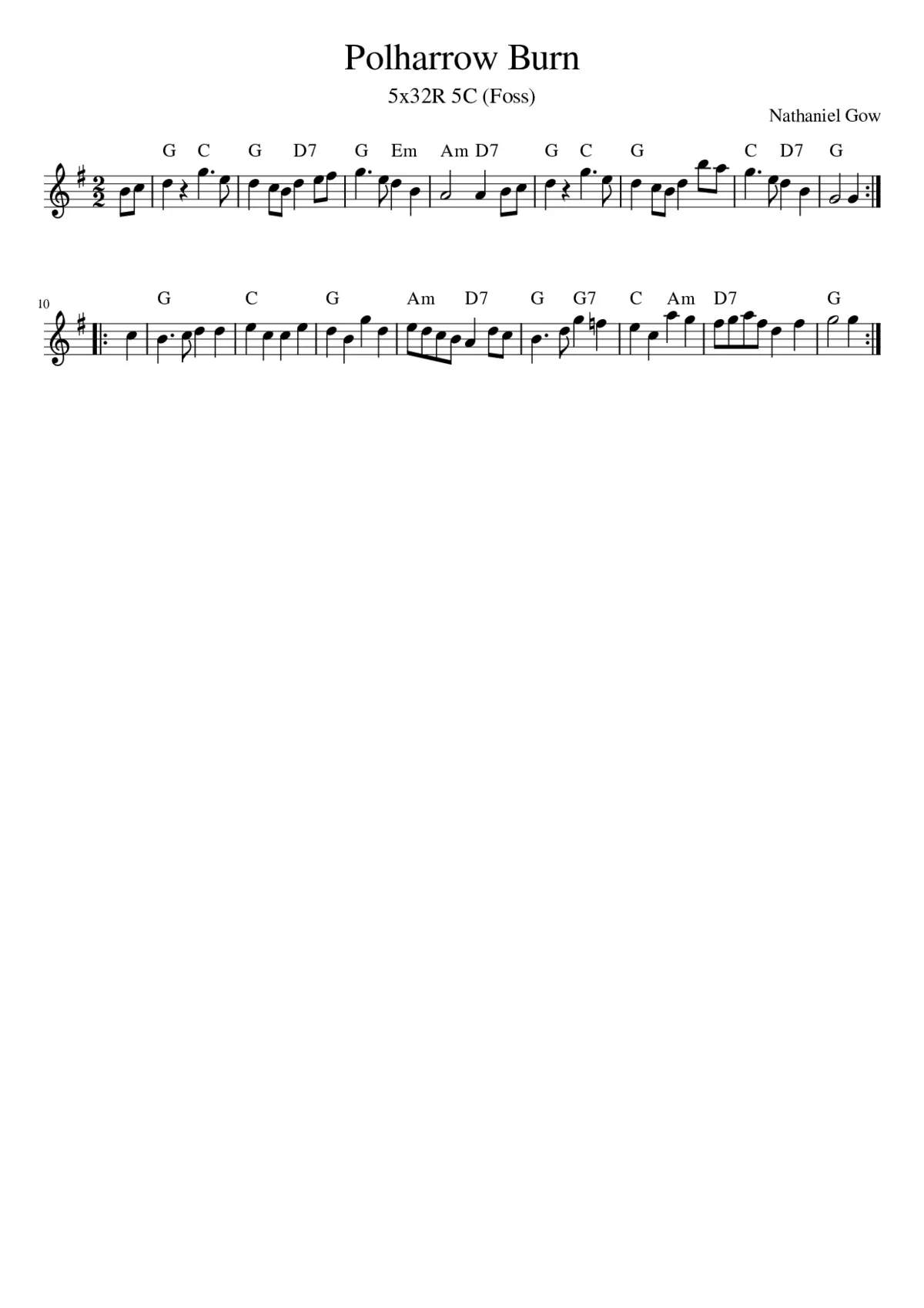 Polharrow Burn - Page 1