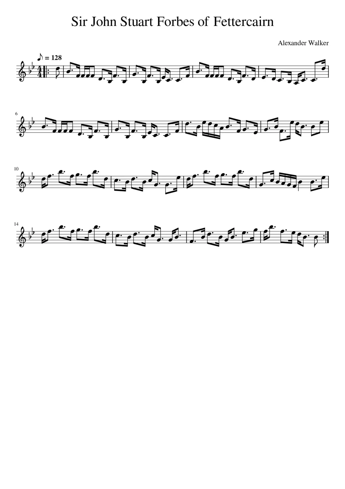 Sir John Stuart Forbes of Fettercairn - Page 1