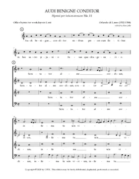 Audi benigne conditor a 4